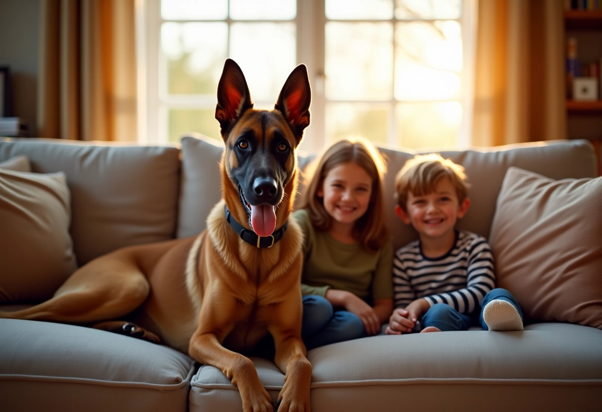 enfants malinois