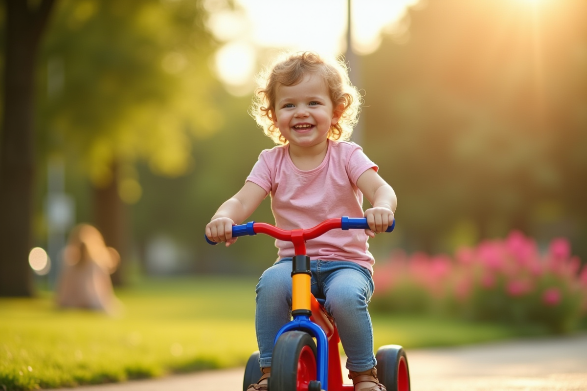 Comment dénicher le tricycle parfait pour les enfants de 2 à 4 ans