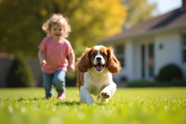 Les bienfaits insoupçonnés d’un chien cavalier king charles pour les enfants