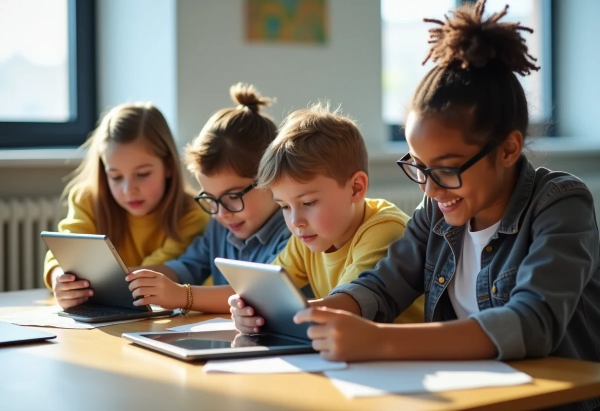 Une tablette dans les écoles : avantages, inconvénients et usages