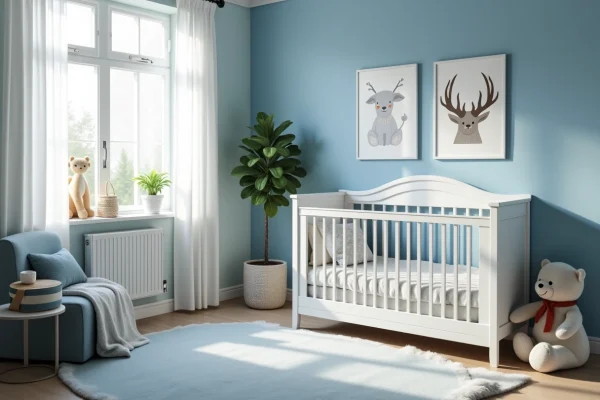 Des idées pratiques pour concevoir une chambre de bébé garçon unique