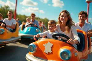 La carte de France et ses parcs d’attractions insolites