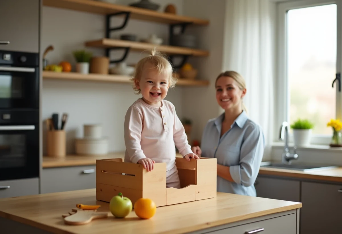 Comment une tour d’observation pour bébé favorise le développement moteur et cognitif